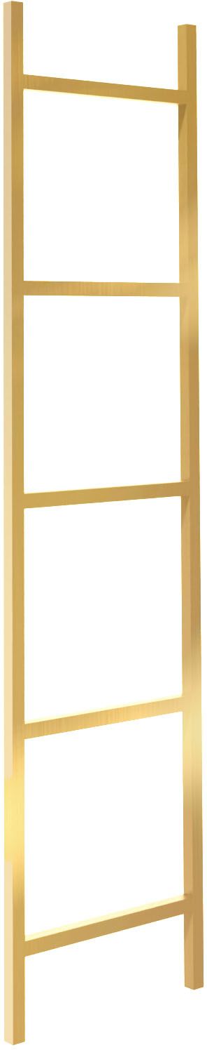 Baltica Design Kai věšák na ručník zlatá 5904107905389