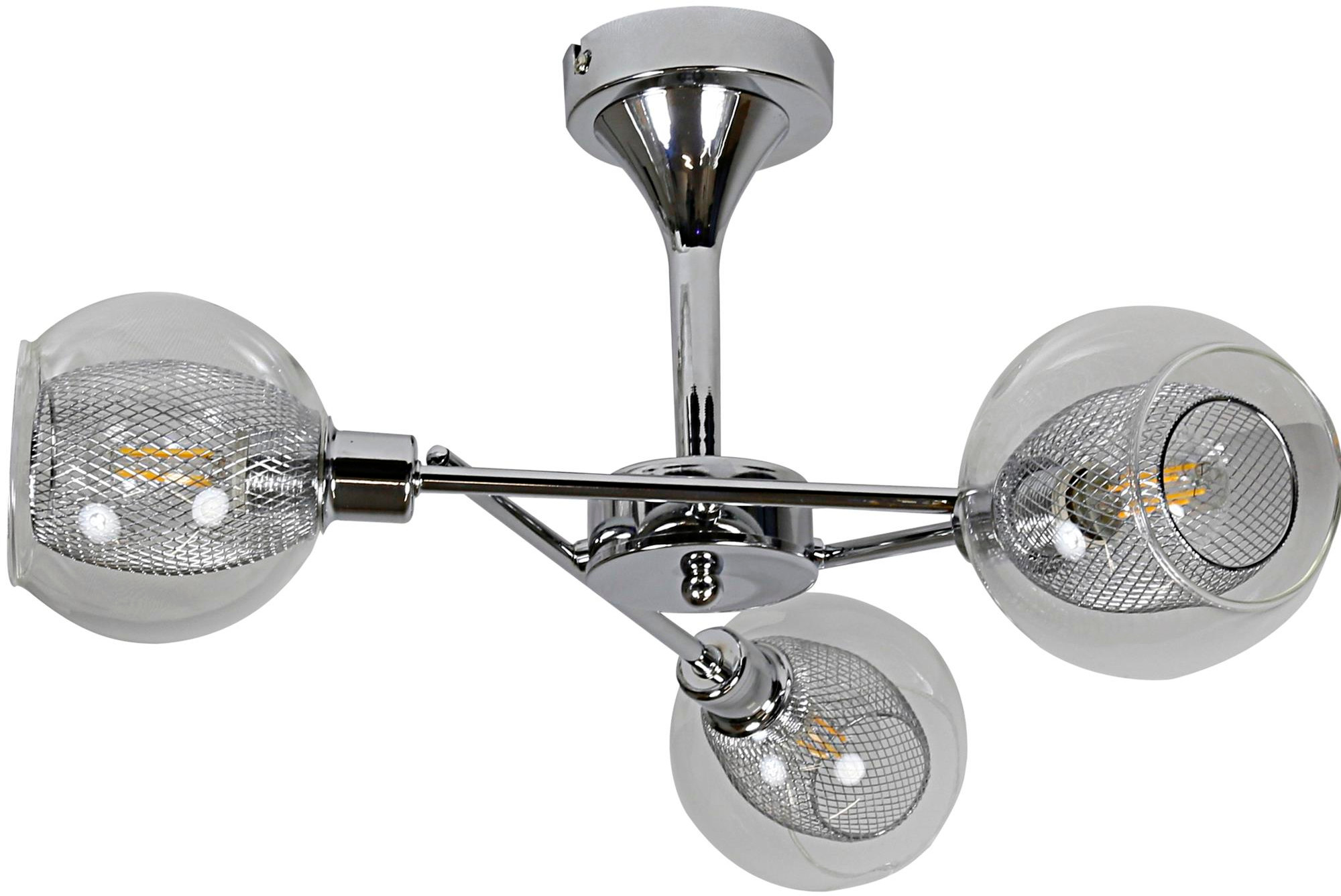 Candellux Ozzo stropní světlo 3x40 W chrom 33-72214