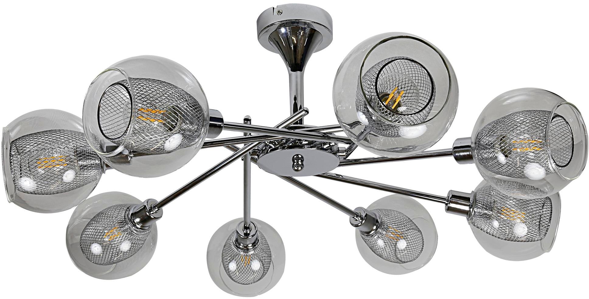 Candellux Ozzo stropní světlo x40 W chrom 38-72283