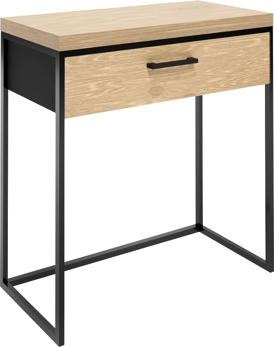 Baltica Design Elin skříňka 60x43x75 cm pod umyvadlo stojící černá-dub 5904107906430