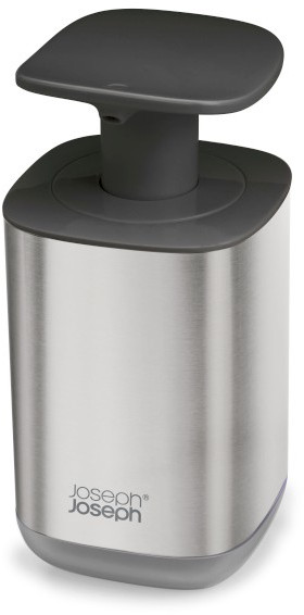 Joseph Joseph Presto dávkovač mýdla 350 ml černá-stříbrná 85164