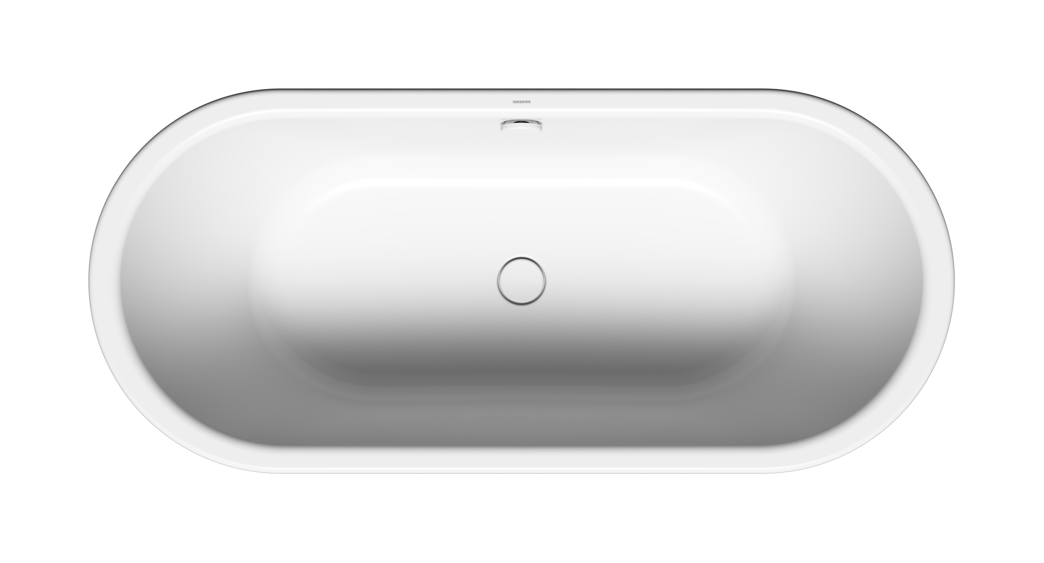 Kaldewei Meisterstück Classic Duo Oval volně stojící vana 170x75 cm oválná bílá 200142063001