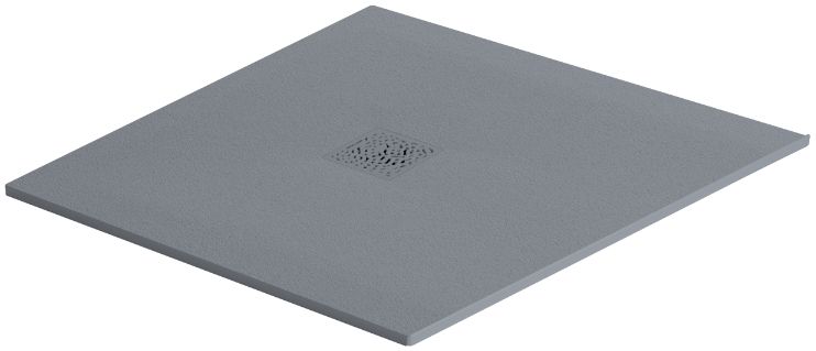 Excellent Arda čtvercová sprchová vanička 90x90 cm betonová BREX.1502.090.090.CON