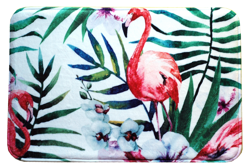 Hyggli koupelnová podložka 60x40 cm obdélníkový směs barev 70-055