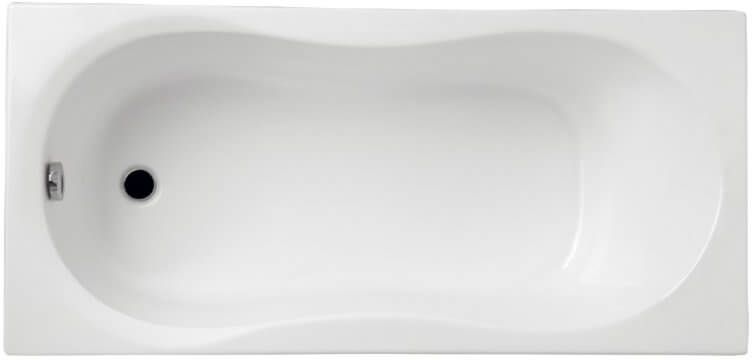 Polimat Gracja obdélníková vana 160x70 cm bílá 00178