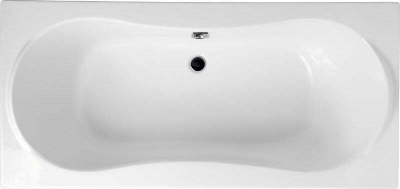 Polimat Long obdélníková vana 180x80 cm bílá 00429