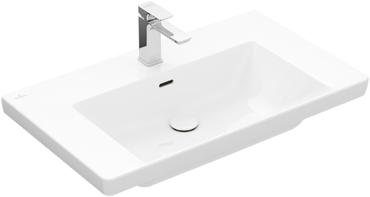 Villeroy & Boch Subway 3.0 umyvadlo 80x47 cm obdélníkový klasický-nábytkový bílá 4A708001