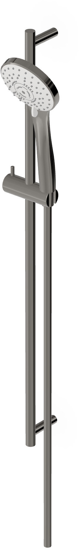 Zucchetti sprchová sada na stěnu černá Z95181.C50