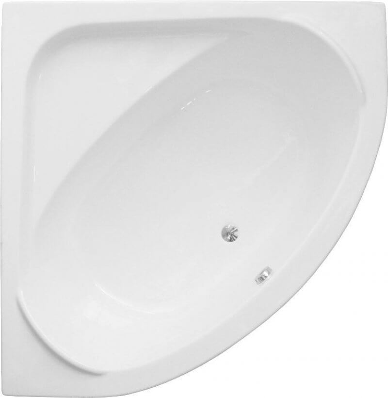 Polimat Standard rohová vana 140x140 cm Levostranná bílá 00254