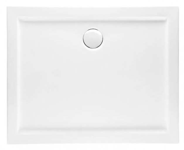 Polimat Goliat obdélníková sprchová vanička 110x90 cm bílá 00594
