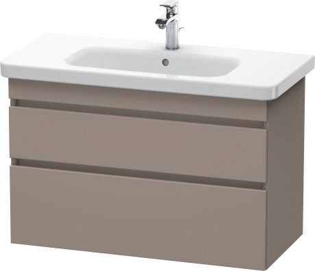 Duravit DuraStyle skříňka 93x44.8x61 cm pod umyvadlo závěsná šedá DS648204343