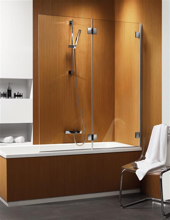 Radaway Carena PND vanová zástěna 130 cm dvoudílný 1202201-101R