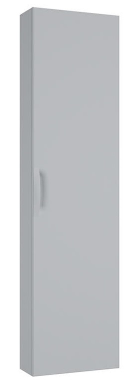 Defra Flou skříňka 42x16.8x170 cm boční závěsné šedá 259-C-04205