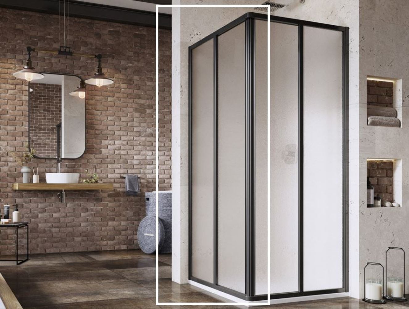 Ravak Supernova sprchové dveře 100 cm posuvné černá matný/ 14VA03O2ZG