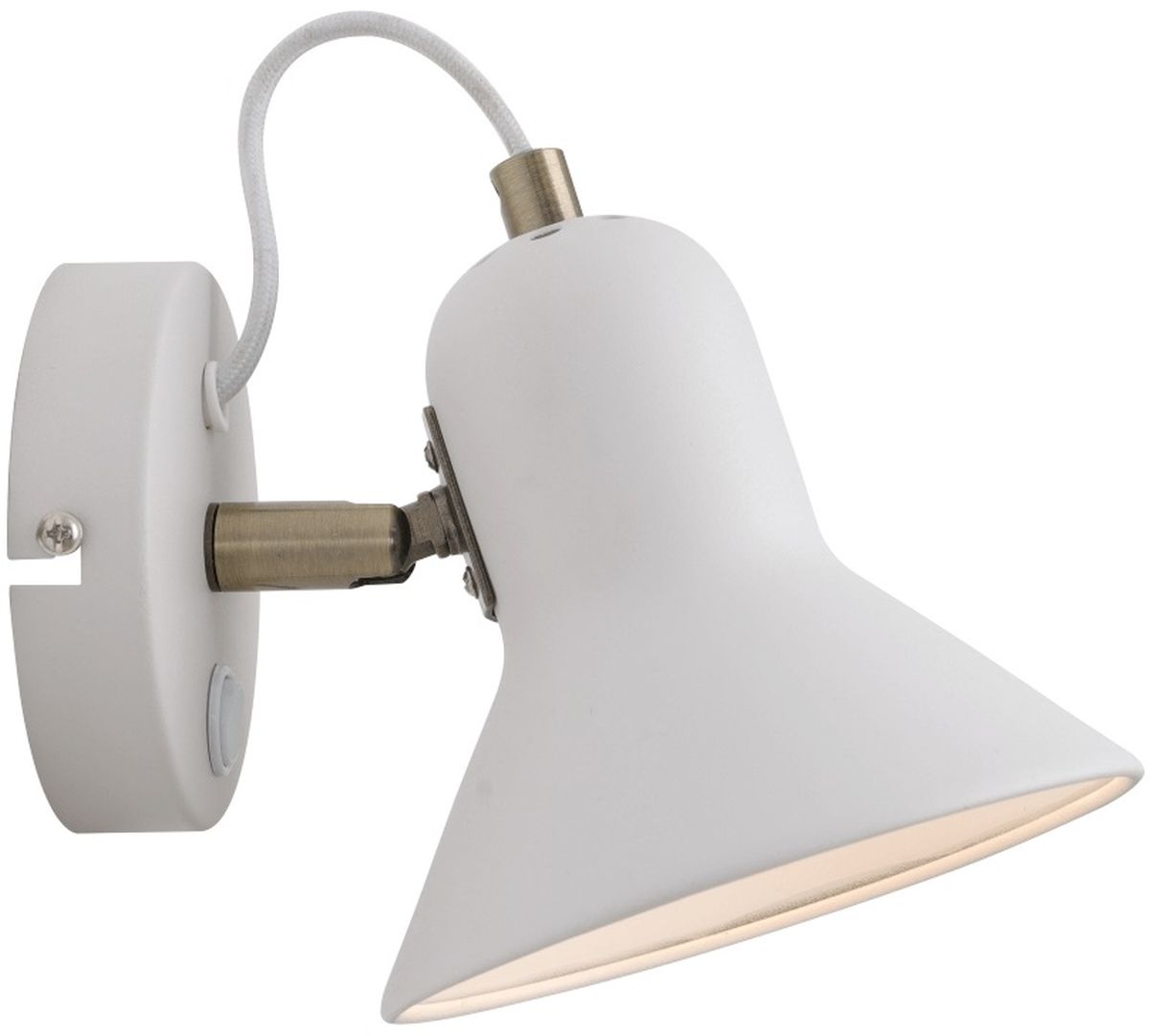 Light Prestige Astama nástěnné svítidlo 1x40 W bílá LP-1122/1WWH