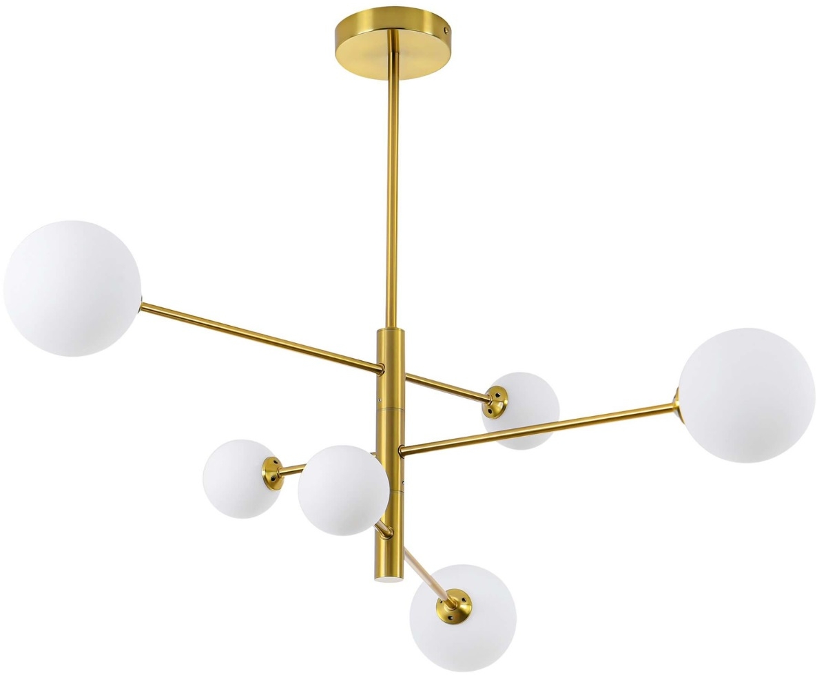 Light Prestige Dorado stropní světlo 6x40 W bílá-zlatá LP-002/6P