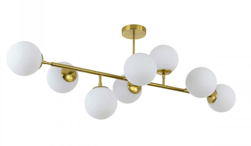 Light Prestige Dorado stropní světlo x40 W bílá-zlatá LP-002/8P