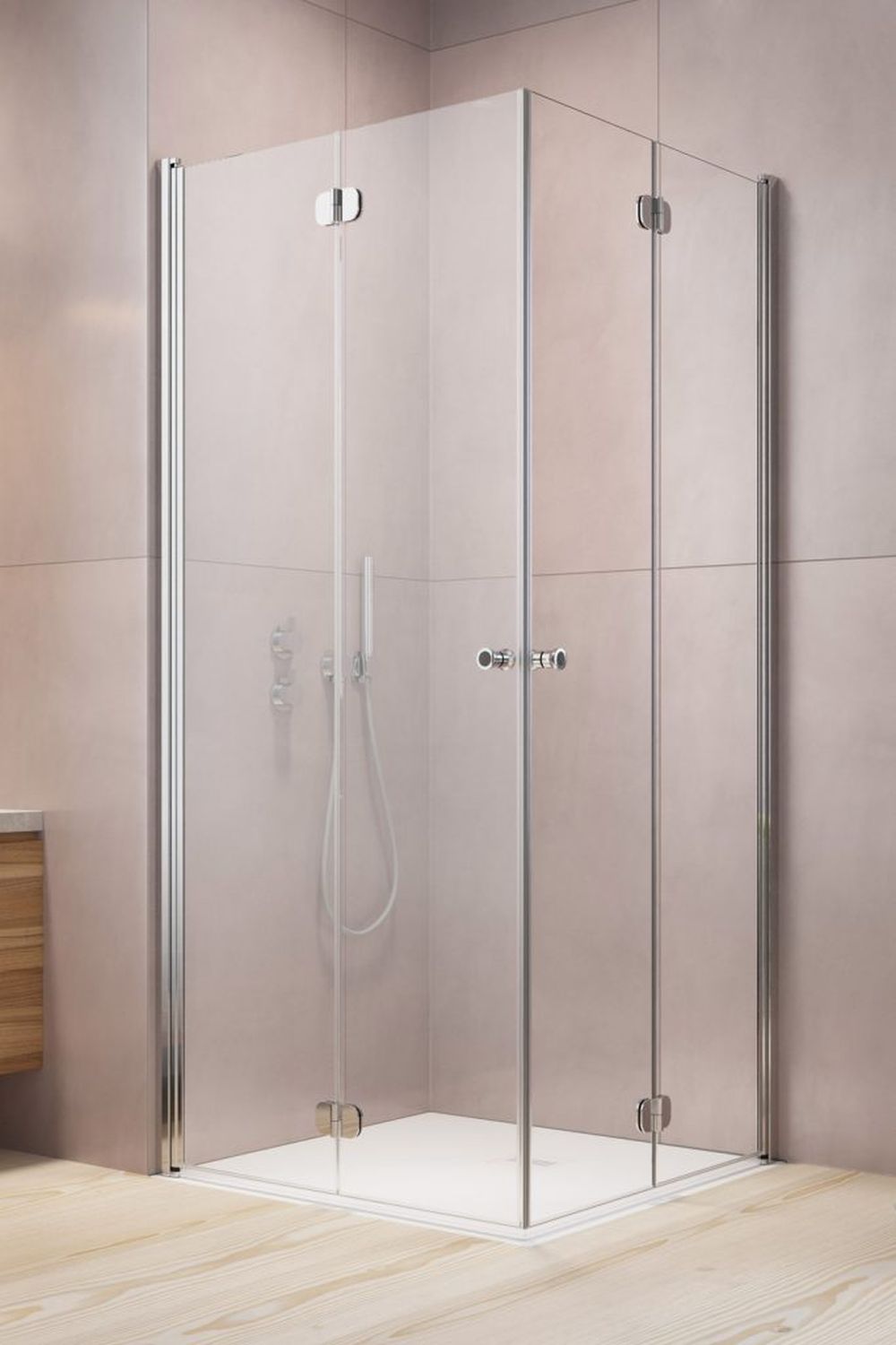 Radaway Eos KDD-B sprchový kout 80x80 cm čtvercový 137313-01-01