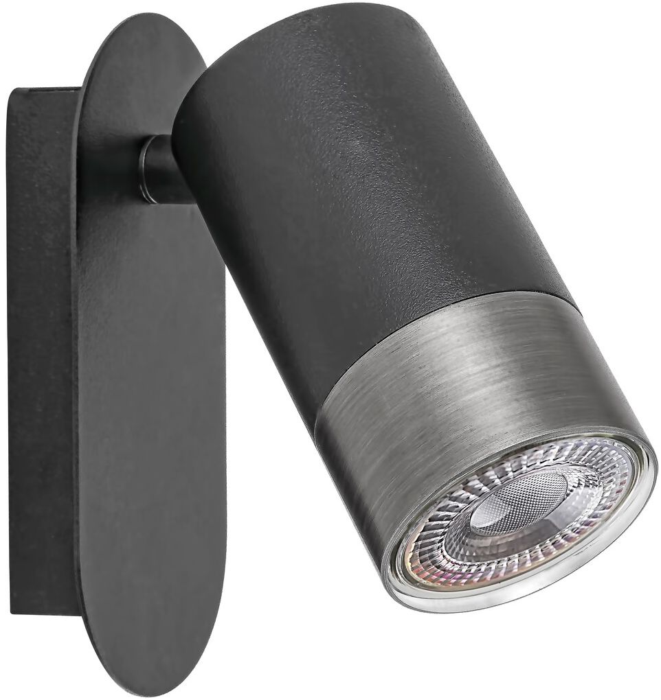 Rabalux Zircon nástěnné svítidlo 1x5 W černá-stříbrná 5069