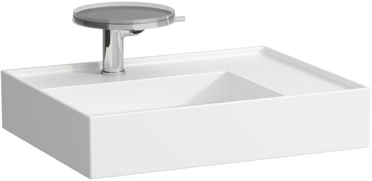 Laufen Kartell umyvadlo 60x46 cm obdélníkový klasický bílá lesk H8103344001111