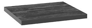 Defra Compose deska na skříňku 58.4x43.2 cm černá 001-F-06017