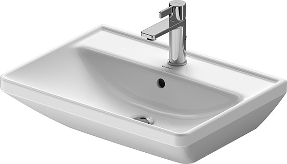 Duravit D-Neo umyvadlo 60x44 cm obdélníkový klasický bílá 23666000001