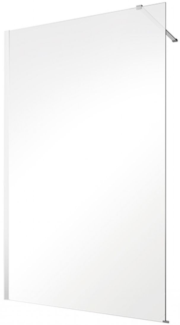 Besco Eco-N sprchová zástěna walk-in 120 cm chrom lesk/průhledné sklo EN-120-195C