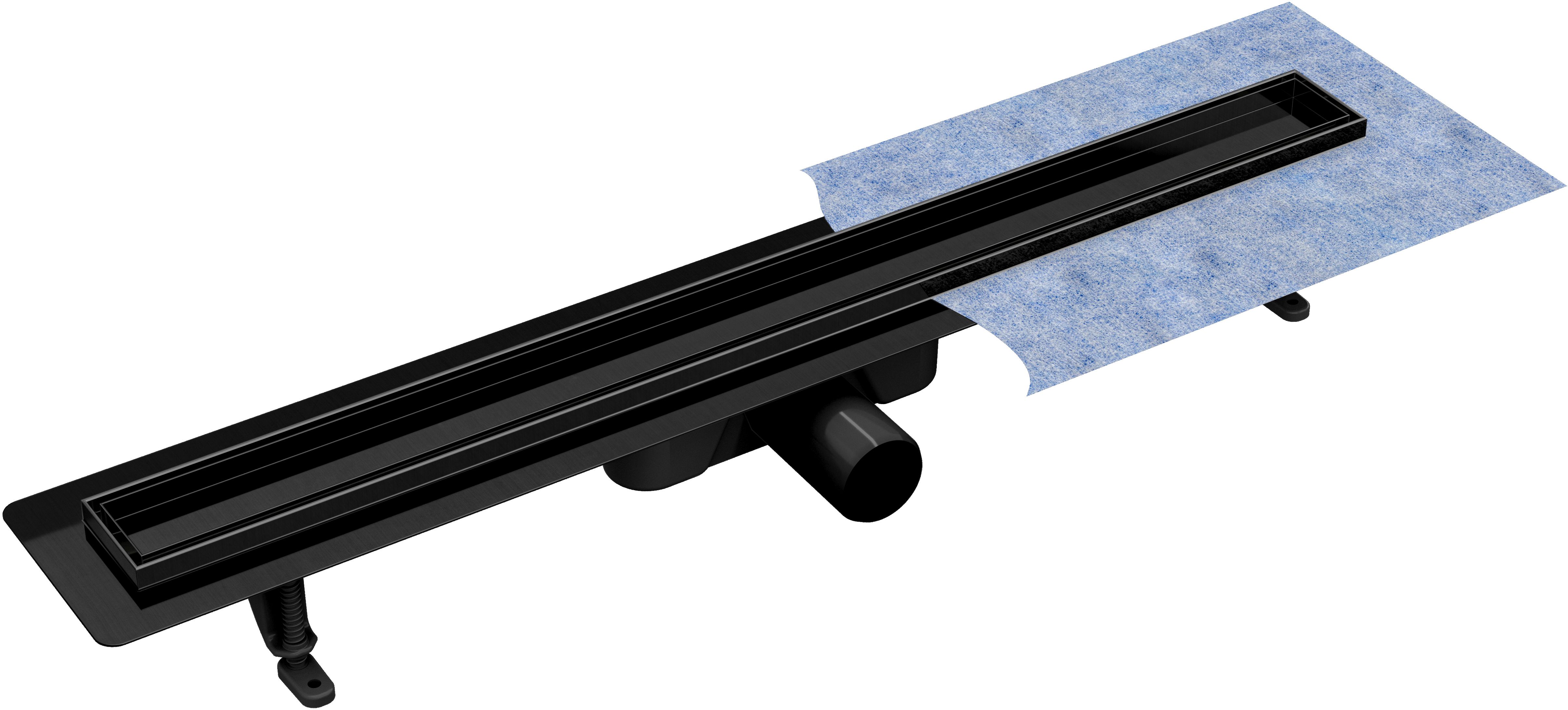 Besco Virgo Nero Duo sprchový odtok 60 cm černá OL-60-VN