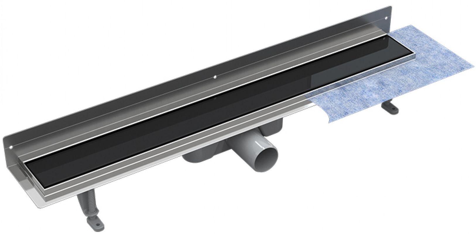 Besco Virgo Next Black sprchový odtok 70 cm černá OL-70-VNB