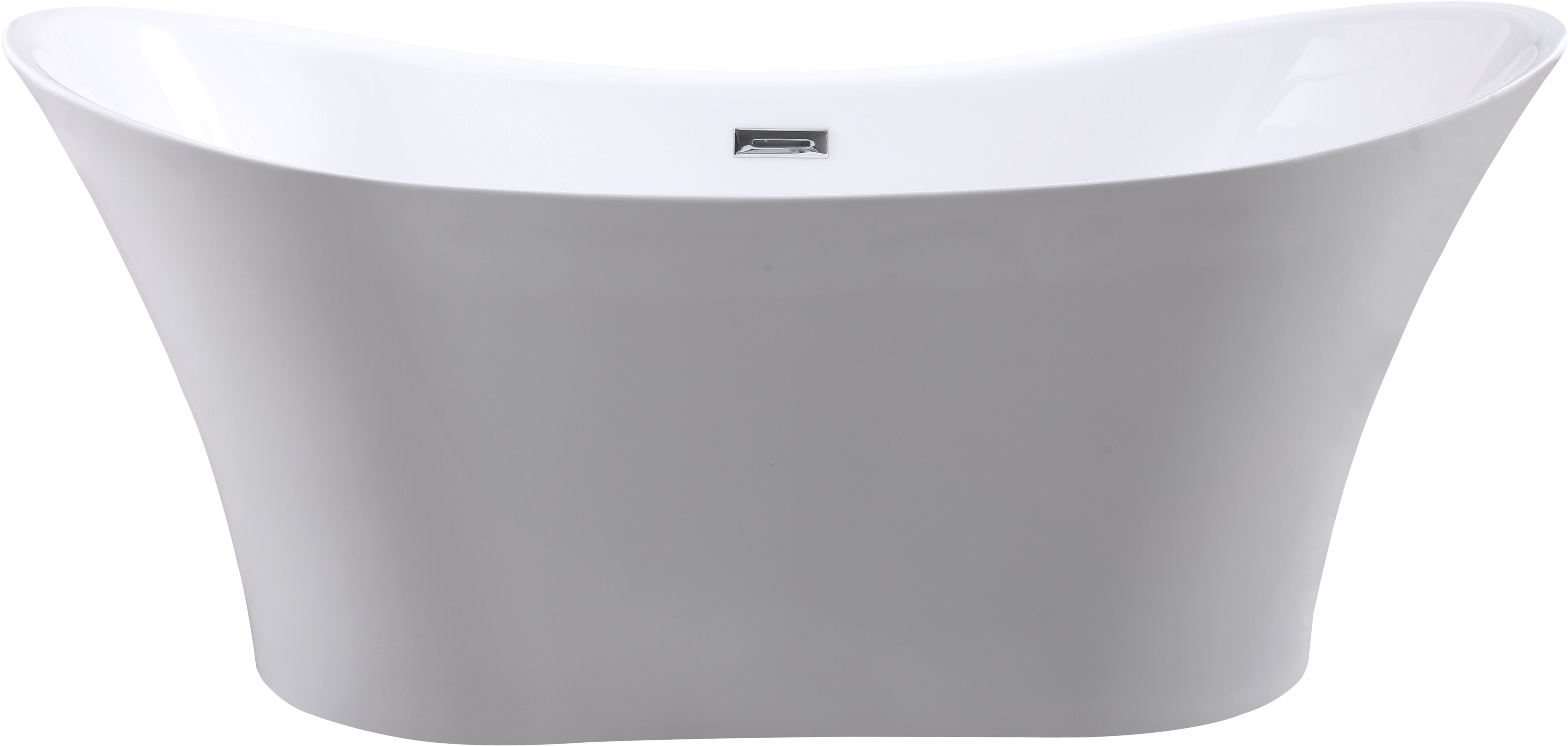 Besco Amber volně stojící vana 170x80 cm oválná bílá #WAS-170-AB
