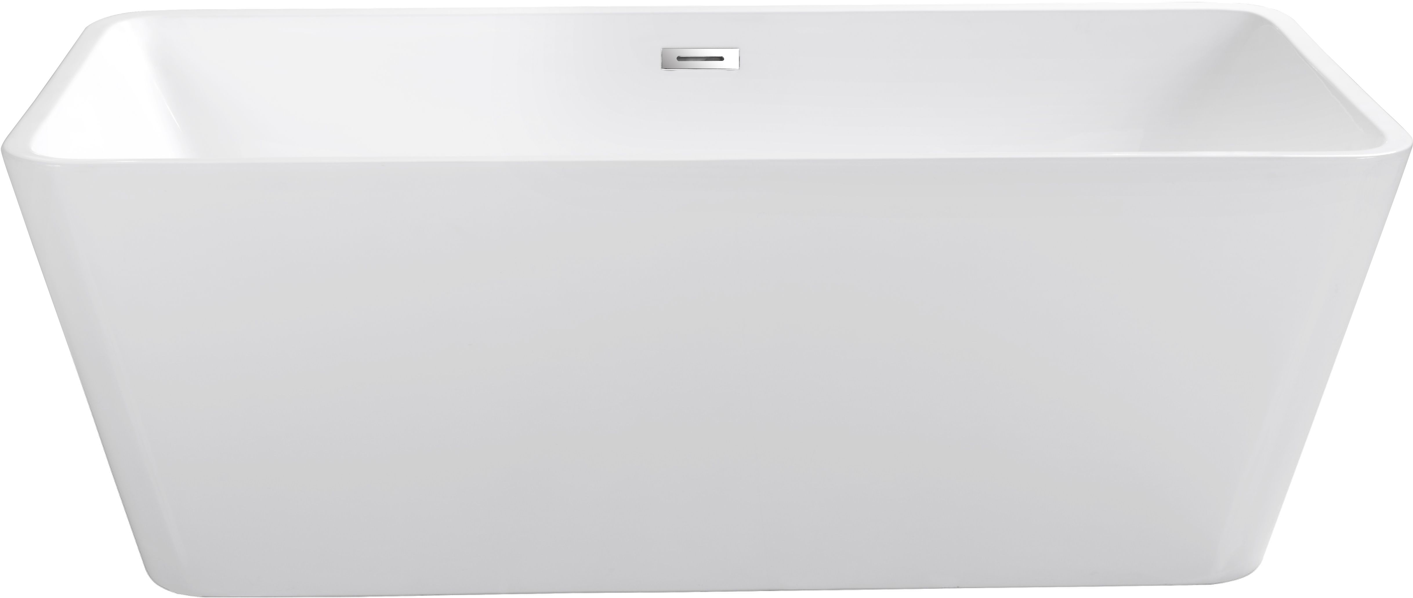 Besco Evita volně stojící vana 160x80 cm obdélníková bílá #WAS-160-E