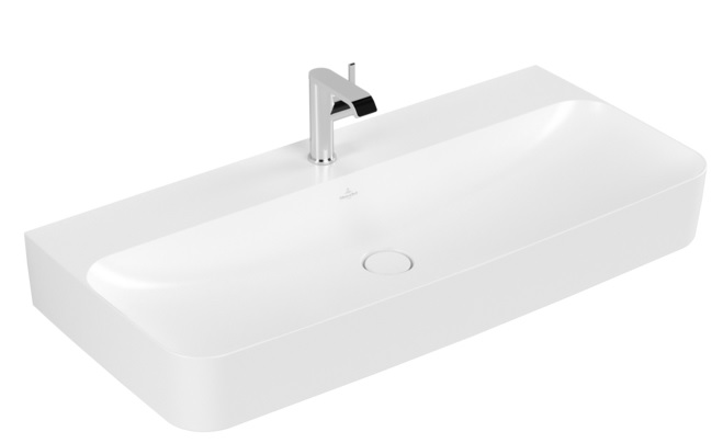 Villeroy & Boch Finion umyvadlo 100x47 cm obdélníkový klasický-nábytkový bílá 41681BRW