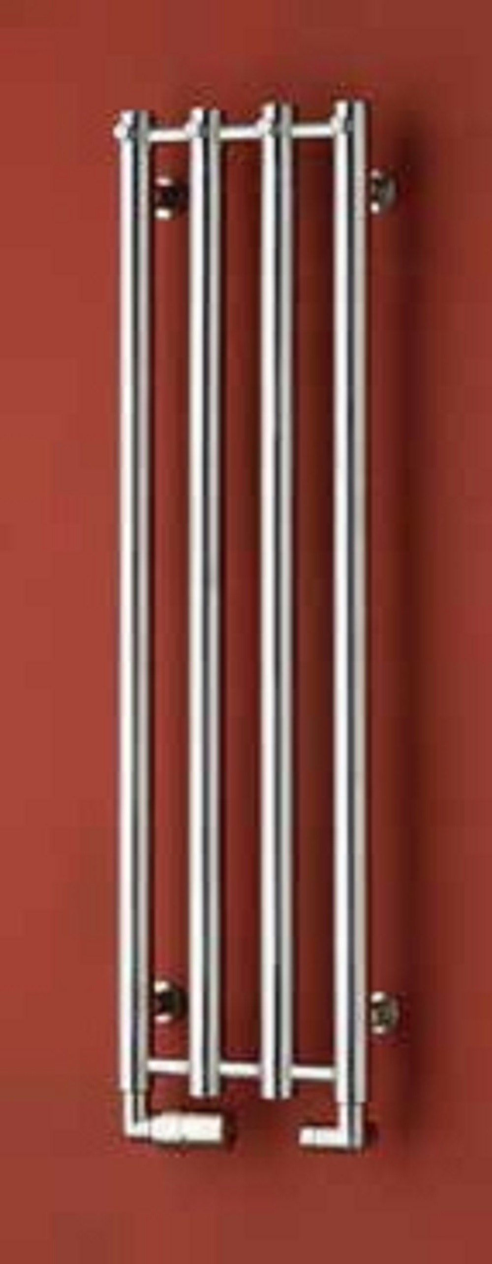 P.M.H. Rosendal koupelnový radiátor designově 95x26.6 cm černá R1BL