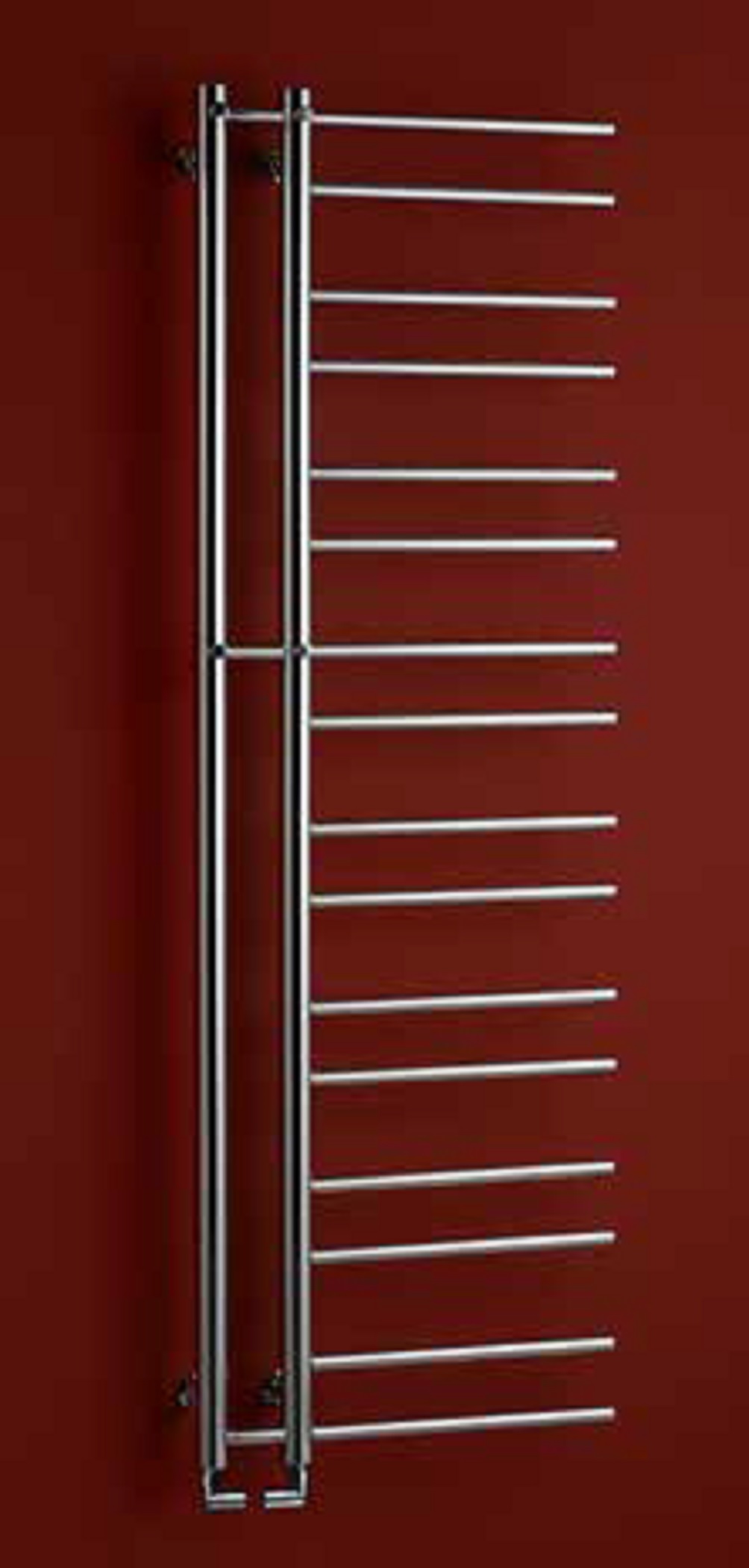 P.M.H. Theia koupelnový radiátor designově 154x50 cm černá T2BL