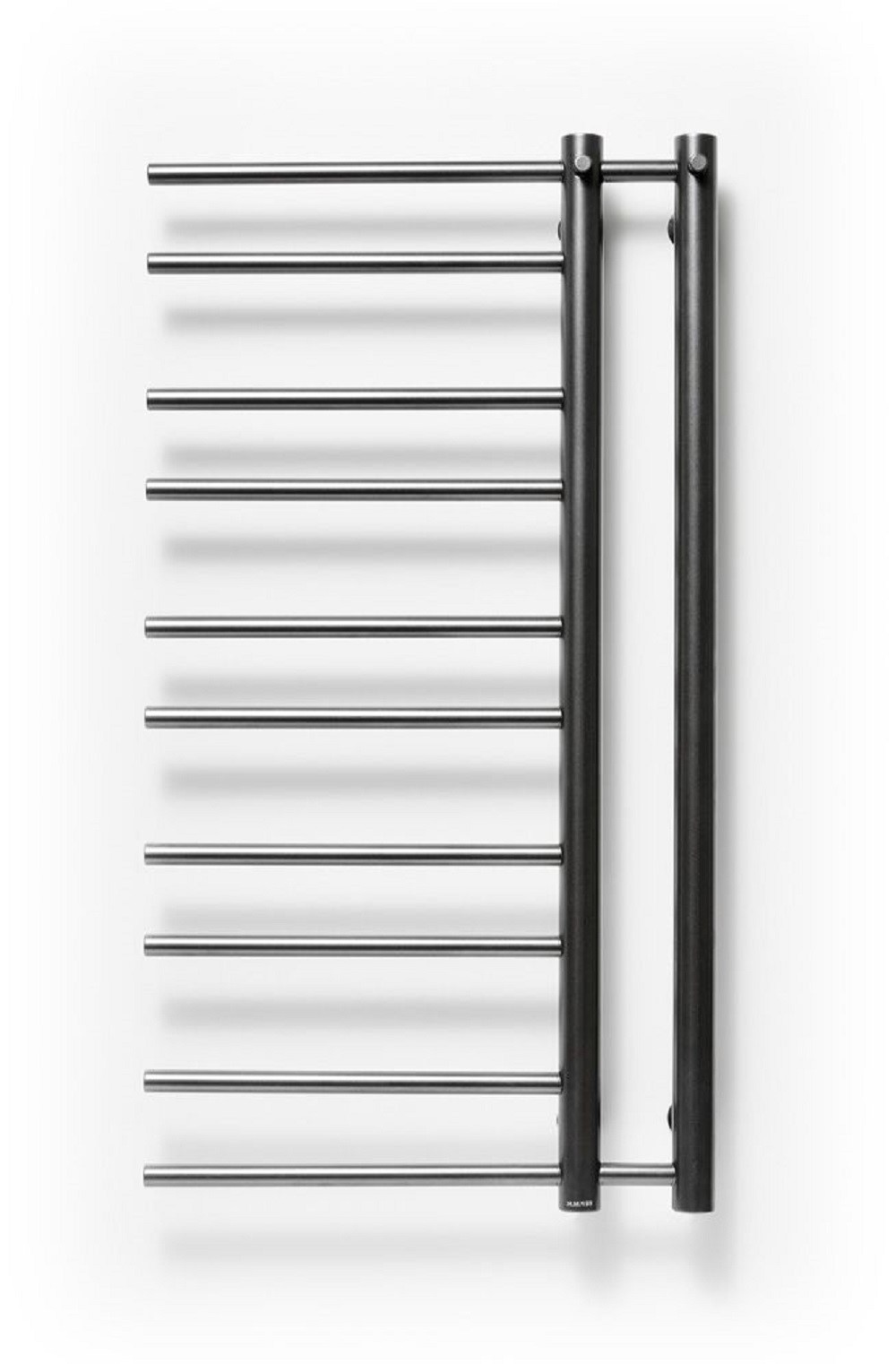 P.M.H. Theia koupelnový radiátor designově 94x50 cm černá T1BL-L