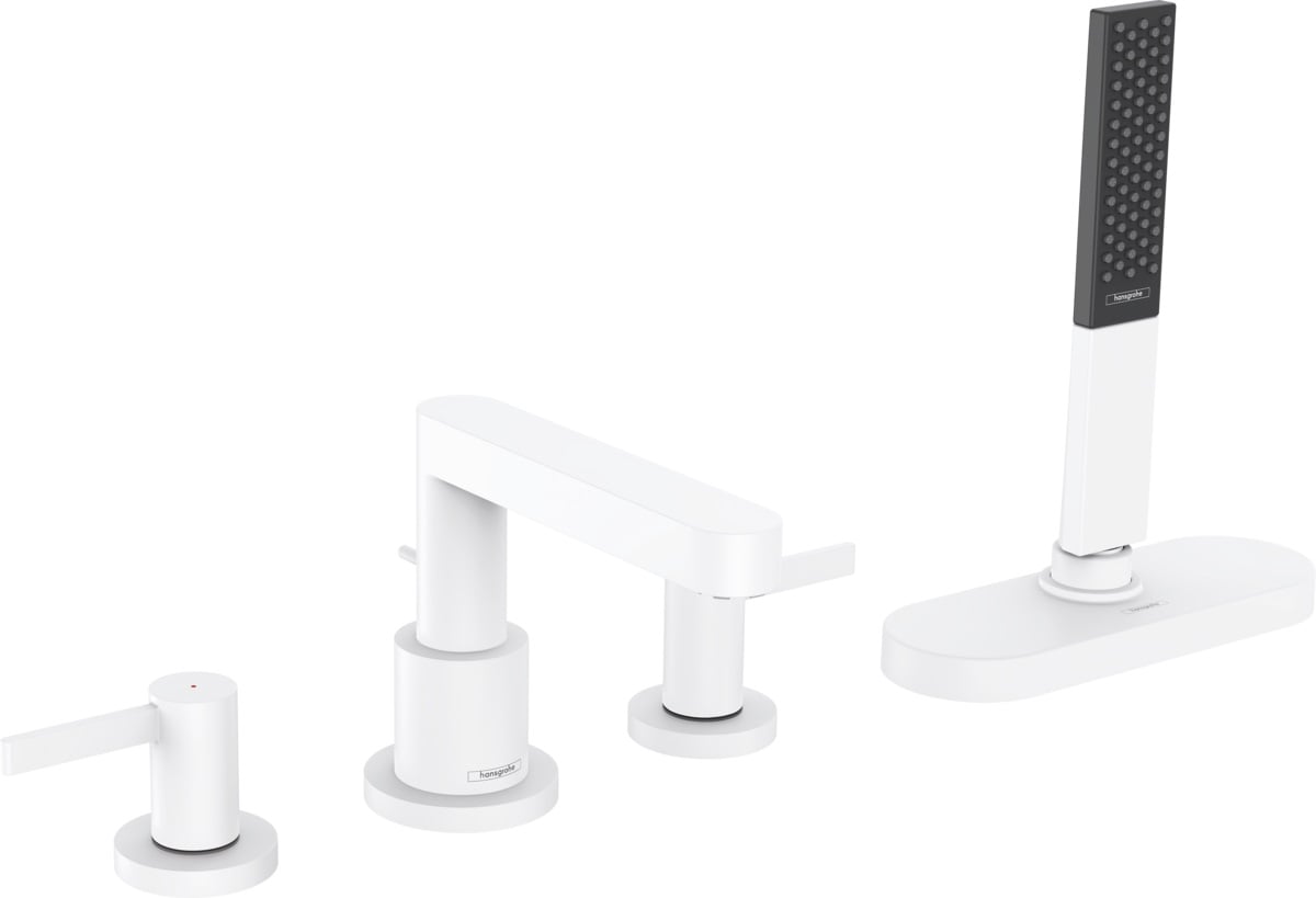 Hansgrohe Finoris vanová baterie na vanu bílá 76444700