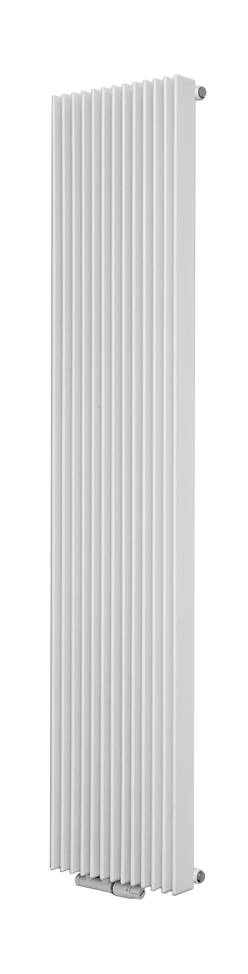 Luxrad Pauer dekorativní radiátor 60x50 cm podłączenie spodní bílá PAU6005009003ZDC
