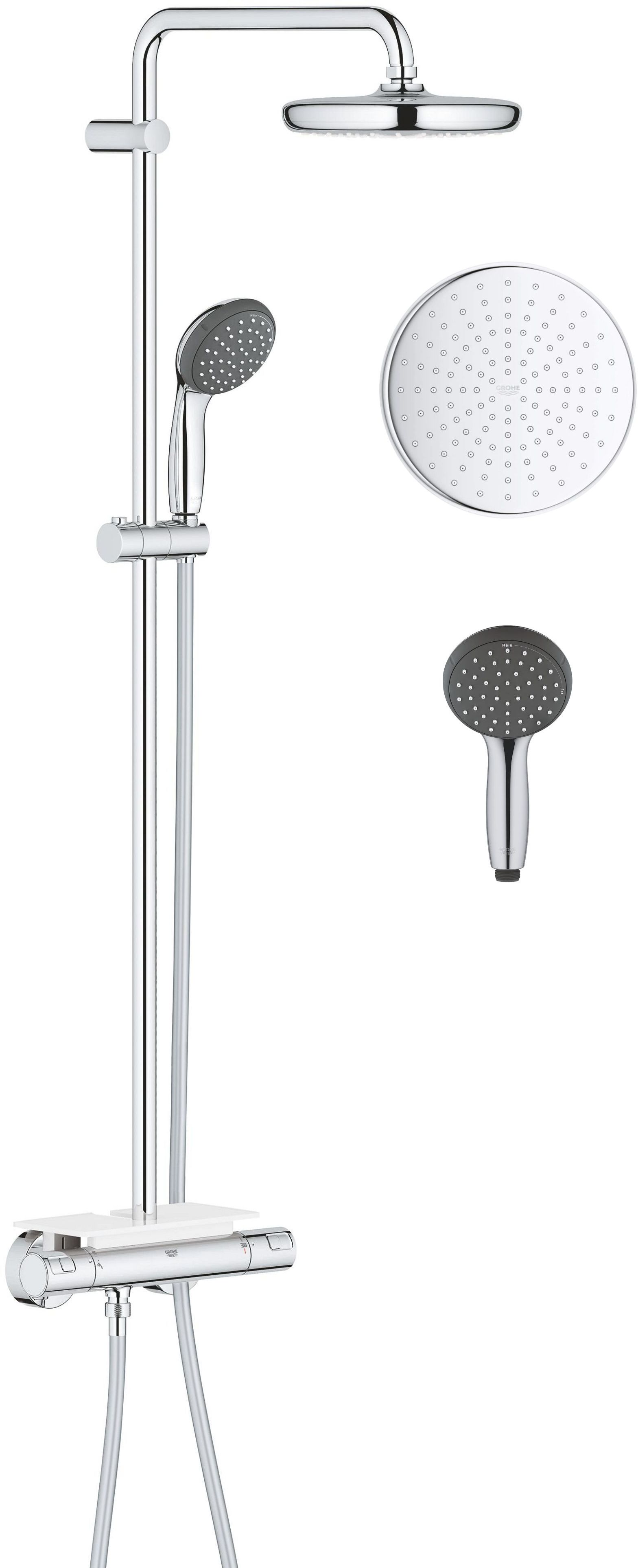 Grohe Vitalio Start Shower System sprchová sada na stěnu ano chrom 26814001