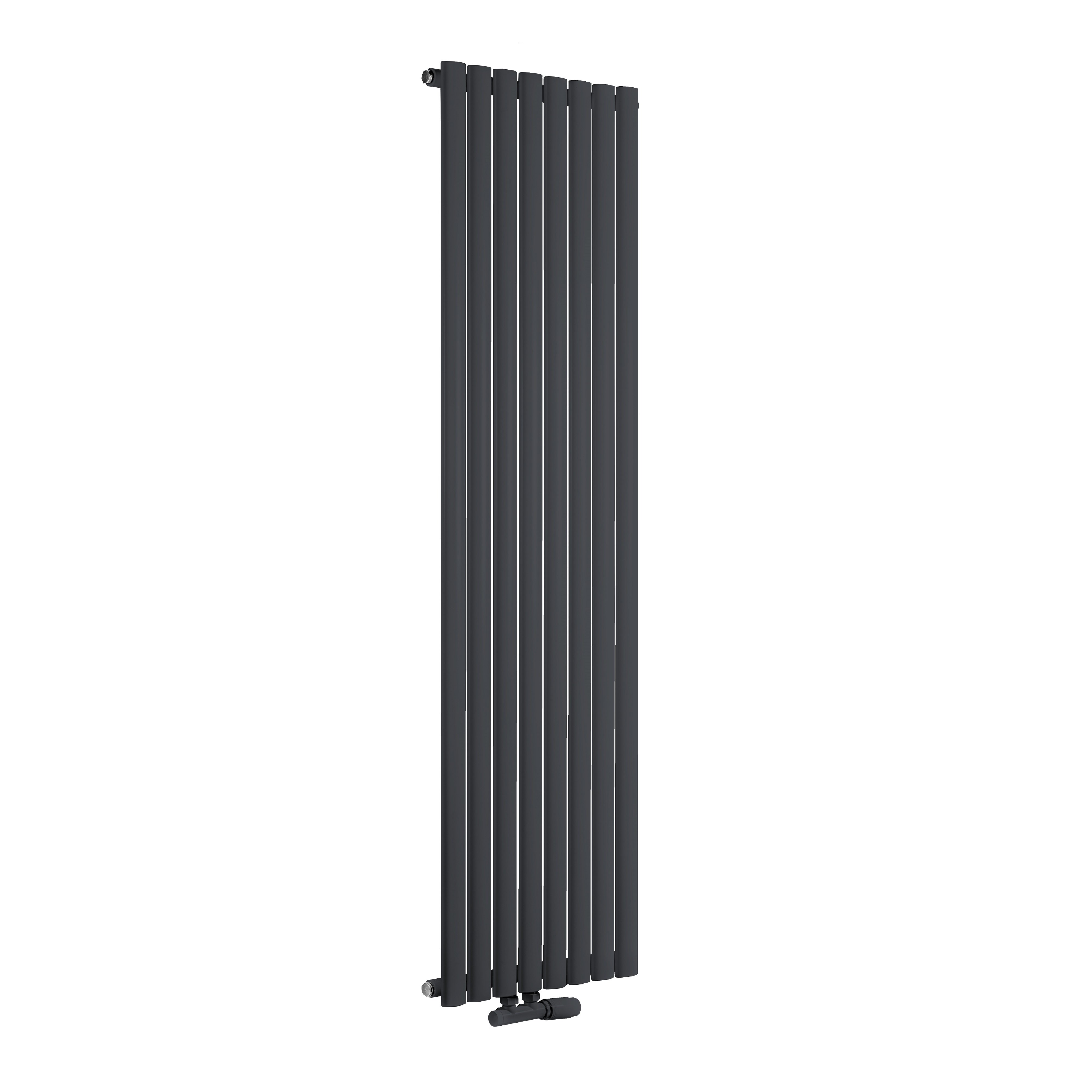 Luxrad Fortuna Pojedyncza dekorativní radiátor 180x23.6 cm podłączenie spodní FOR18002367016ZDC