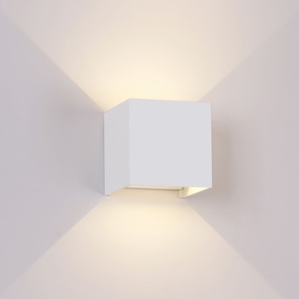 Mantra Davos XL venkovní nástěnné svítidlo 2x10 W bílá 7652