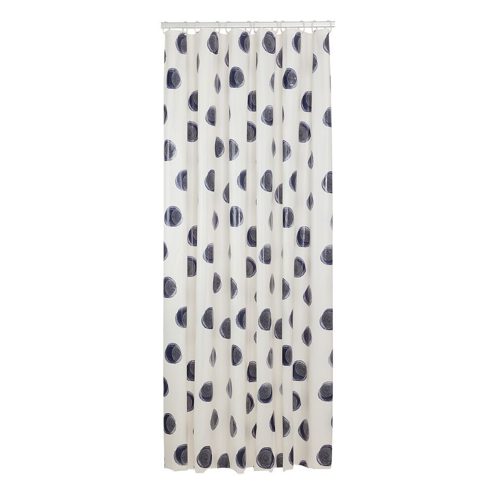 Sealskin Mood sprchový závěs 200x180 cm bílá-modrá 800145