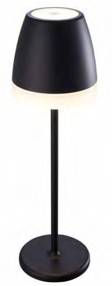 Mantra K3 venkovní stojací lampa 1x2 W černá 7115