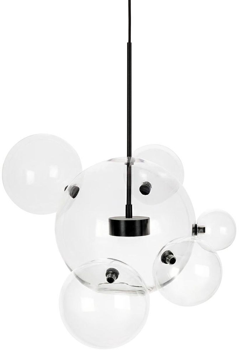 King Home Capri závěsné svítidlo 2x7 W černá XCP9148-1B.BLACK