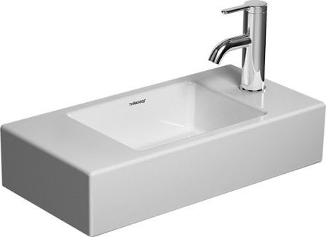 Duravit Vero Air umyvadlo 50x25 cm obdélníkový nábytkový bílá 07245000081