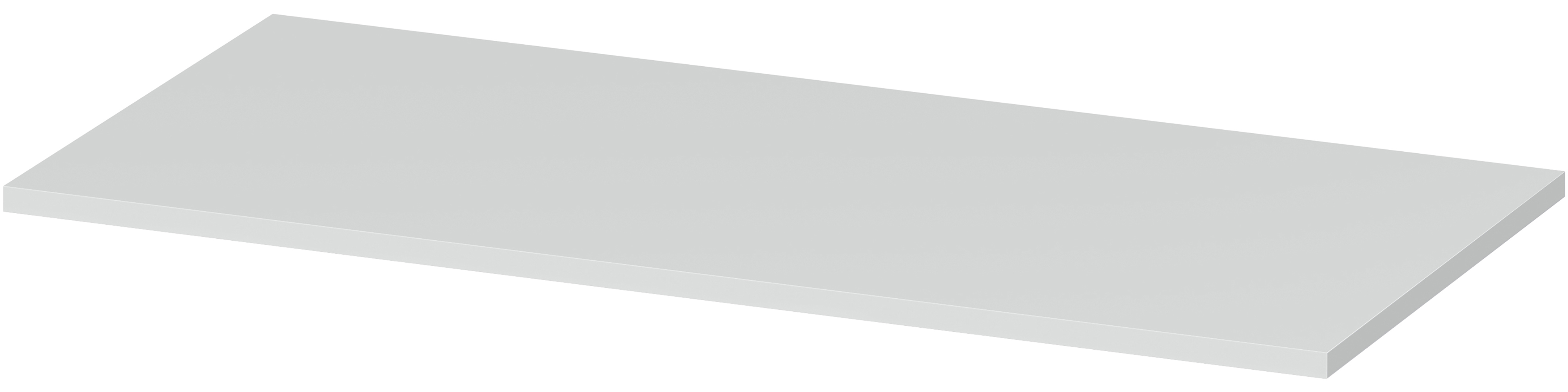 Cersanit Larga deska 100x45 cm šedá S932-039