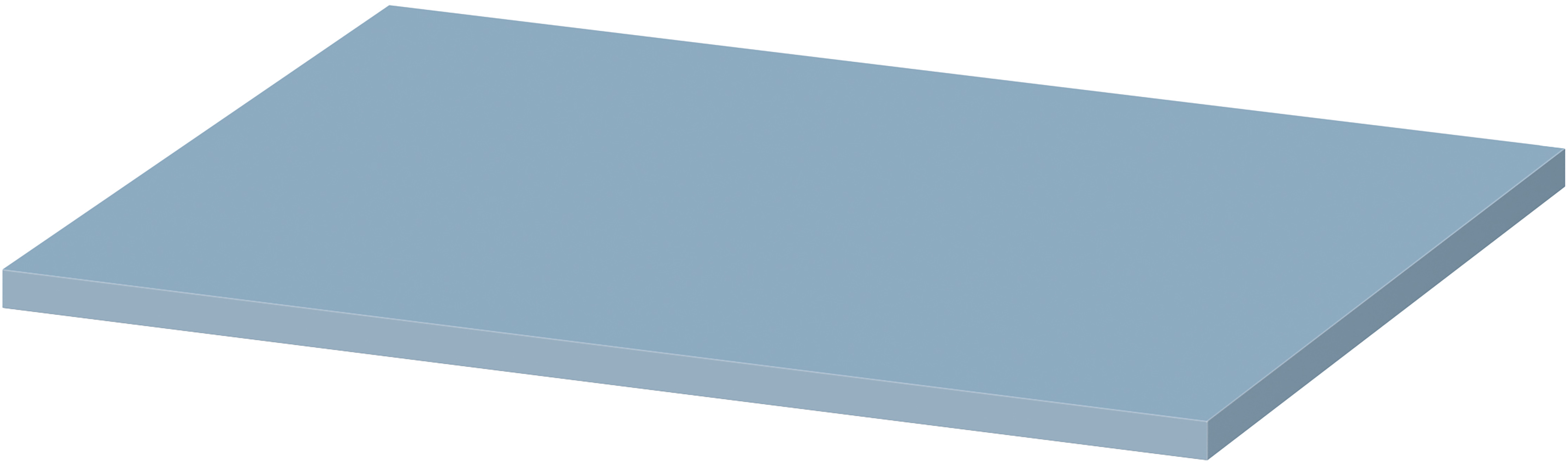 Cersanit Larga deska 60x45 cm modrá S932-030