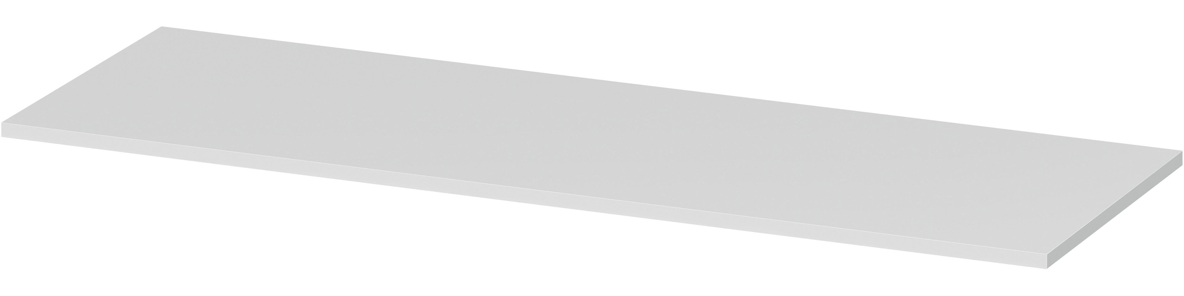 Cersanit Larga deska 140.2x45 cm šedá S932-041