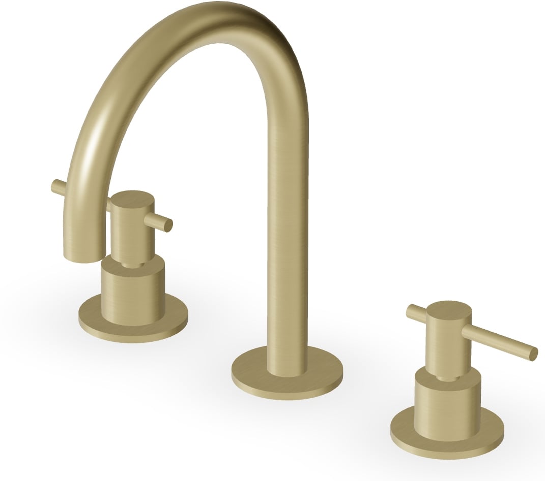 Zucchetti Helm umyvadlová baterie stojící zlatá ZHL515.XP31