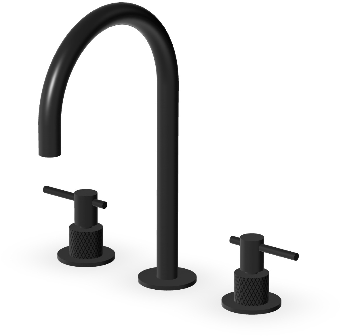 Zucchetti Helm umyvadlová baterie stojící černá ZHL516.XP81G3