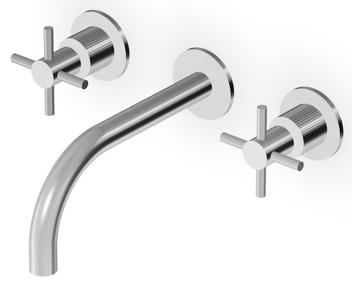 Zucchetti Helm umyvadlová baterie pod omítku ocel ZHM760.XG2